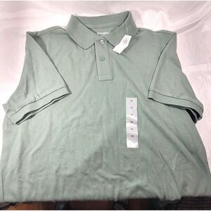 Old Navy Men's Uniform Pique Polo Shirt - Dried Herb - Medium - #563685